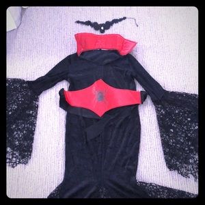 Black Lace Vampira Costume